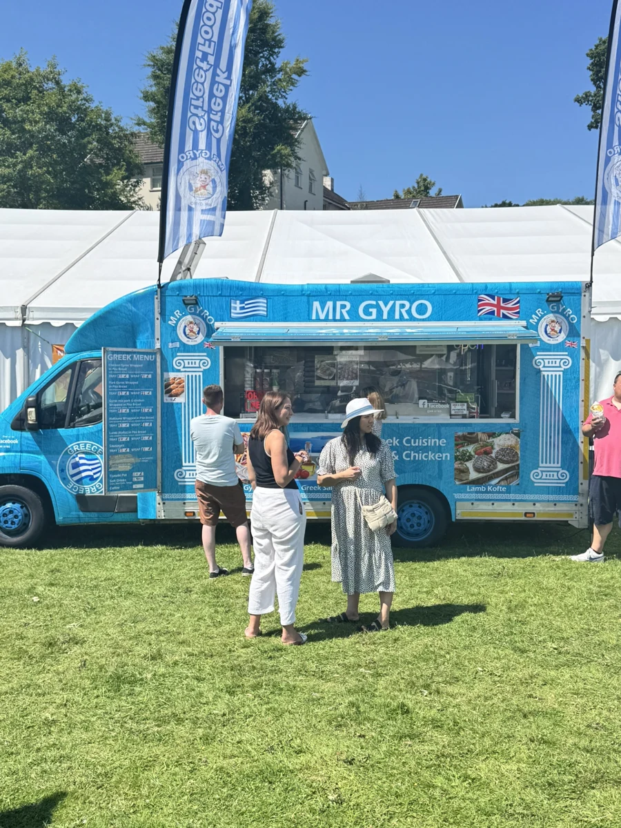 Our Greek Mr Gyro food truck